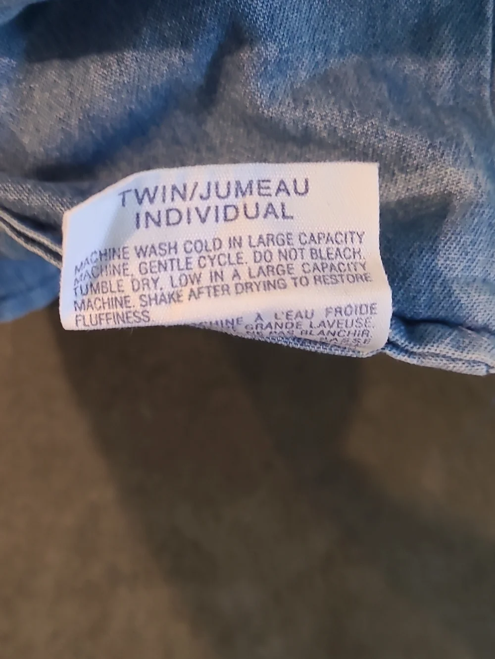 VINTAGE RALPH LAUREN BLUE DENIM COMFORTER